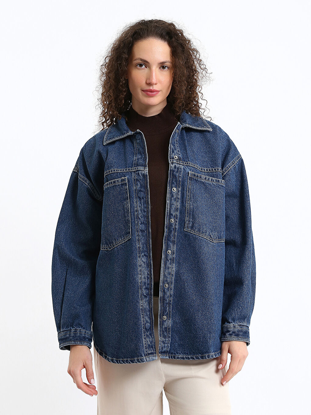 Oversize Women's Denim Jacket