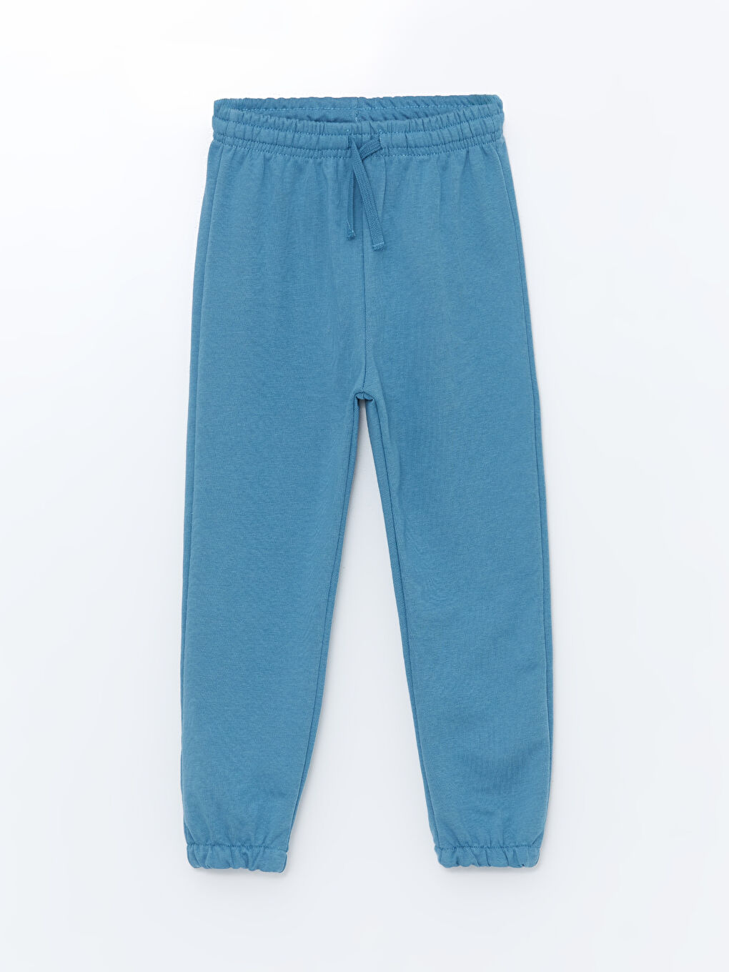 Mavi Beli Lastikli Basic Erkek Çocuk Jogger Eşofman Alt
