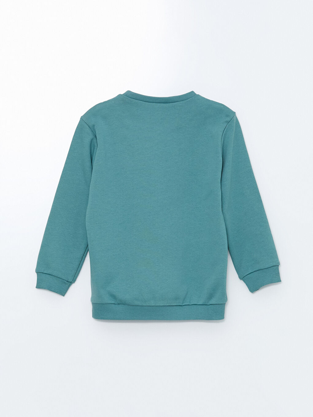 LCW Kids Yeşil Baskılı Uzun Kollu Erkek Bebek Sweatshirt 2'li - 3