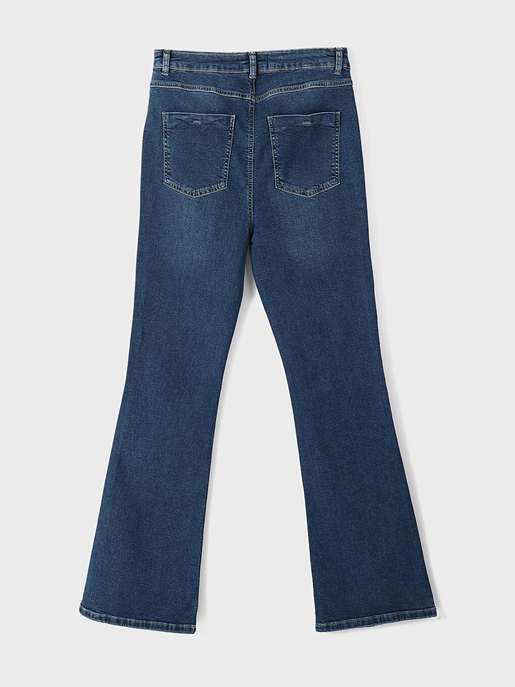 LCW Jeans جينز نسائي بوسط عالي وموديل المريخ واسع -W4HR09Z8-H45