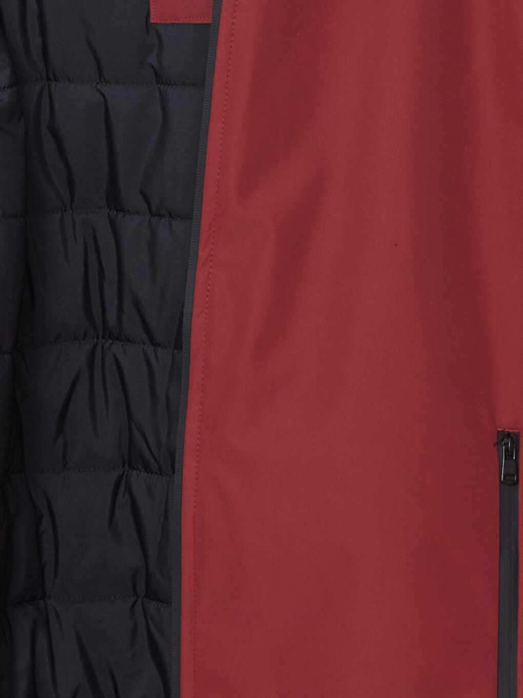 Kahverengi Standart Kalıp Kapüşonlu Erkek Mont-6