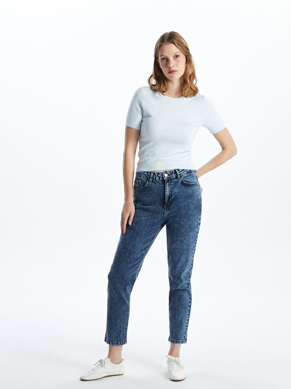 Mom Fit Women's Jeans -W4HR47Z8-502