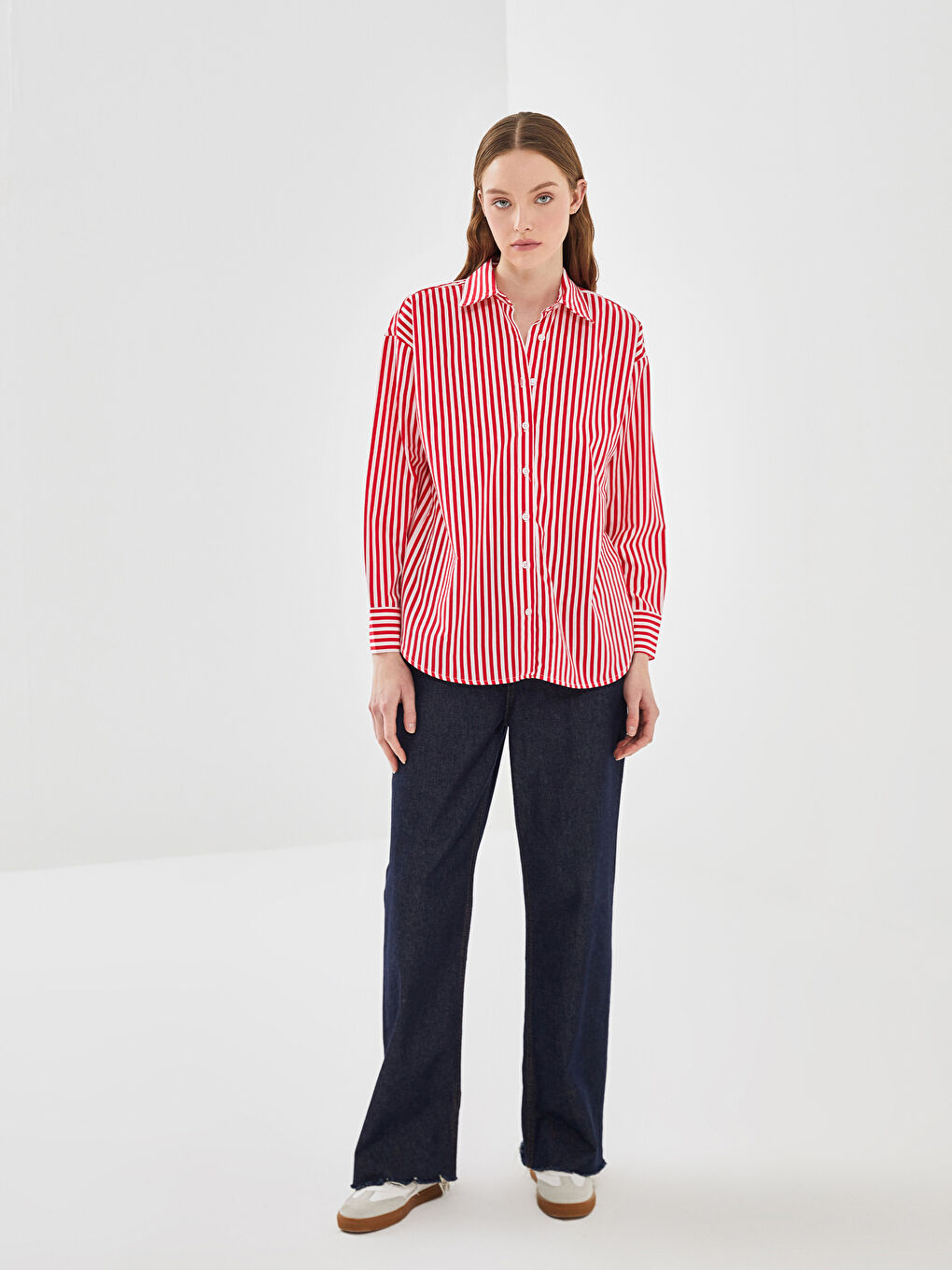 Striped Women's Shirt-1