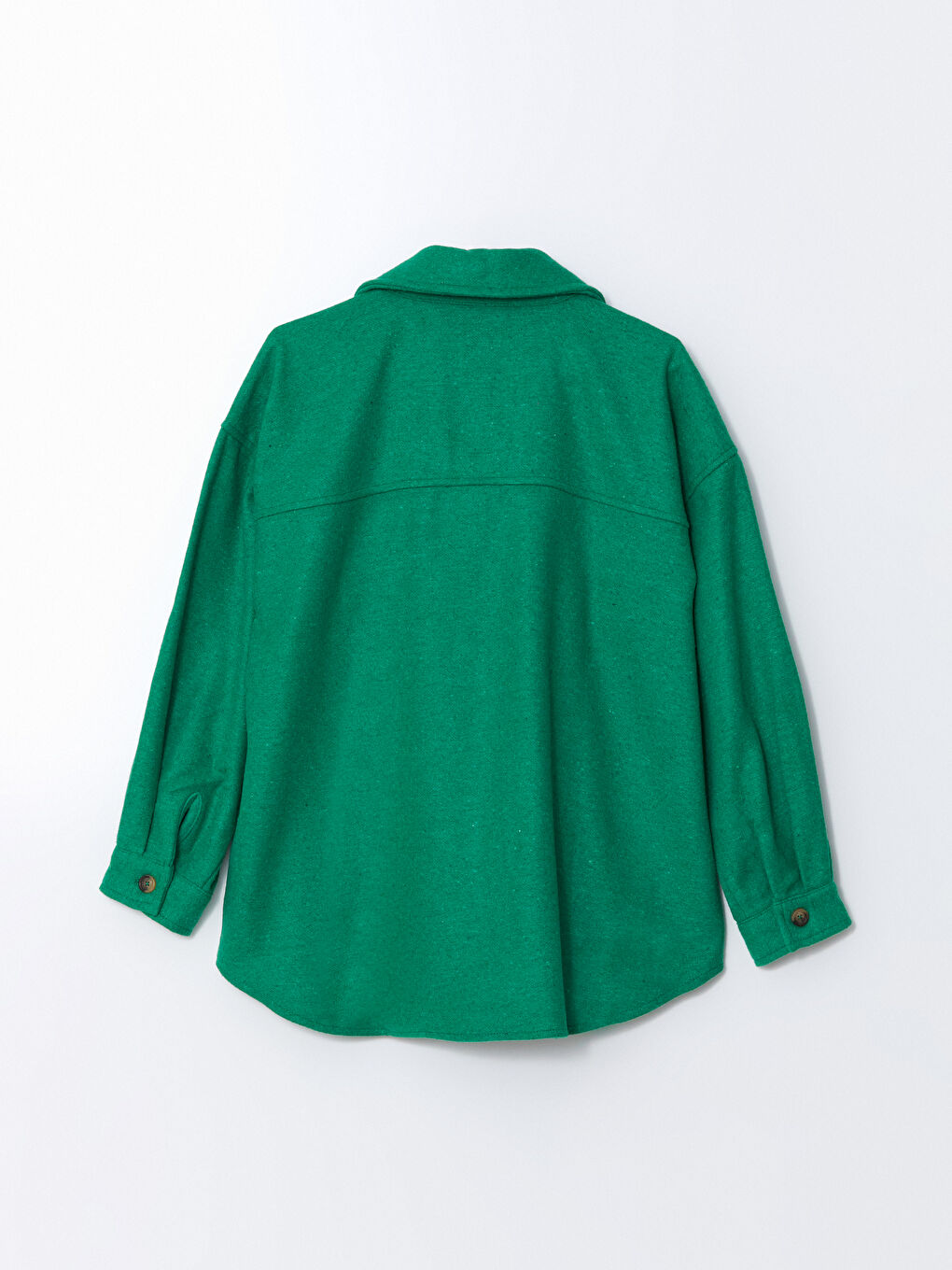 Oversize Twill Women's Shirt Jacket-6