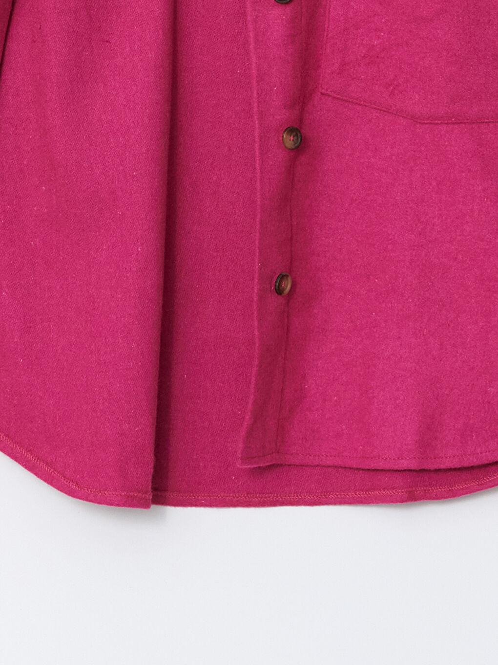 Oversize Twill Women's Shirt Jacket -W4HR71Z8-HUB