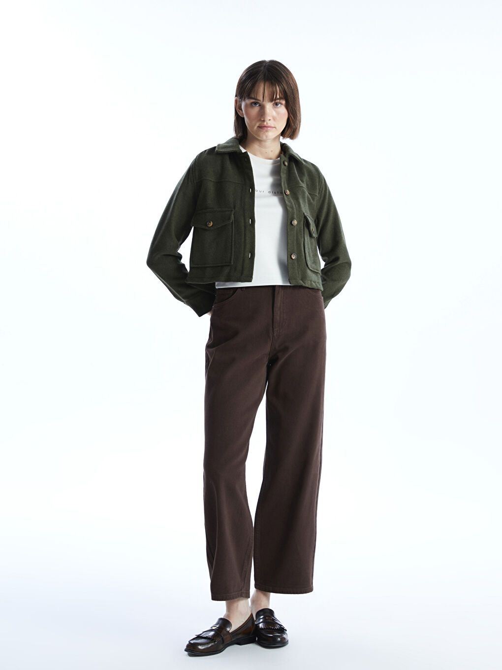 Shirt Collar Women's Cachet Jacket -W4HR78Z8-H2T