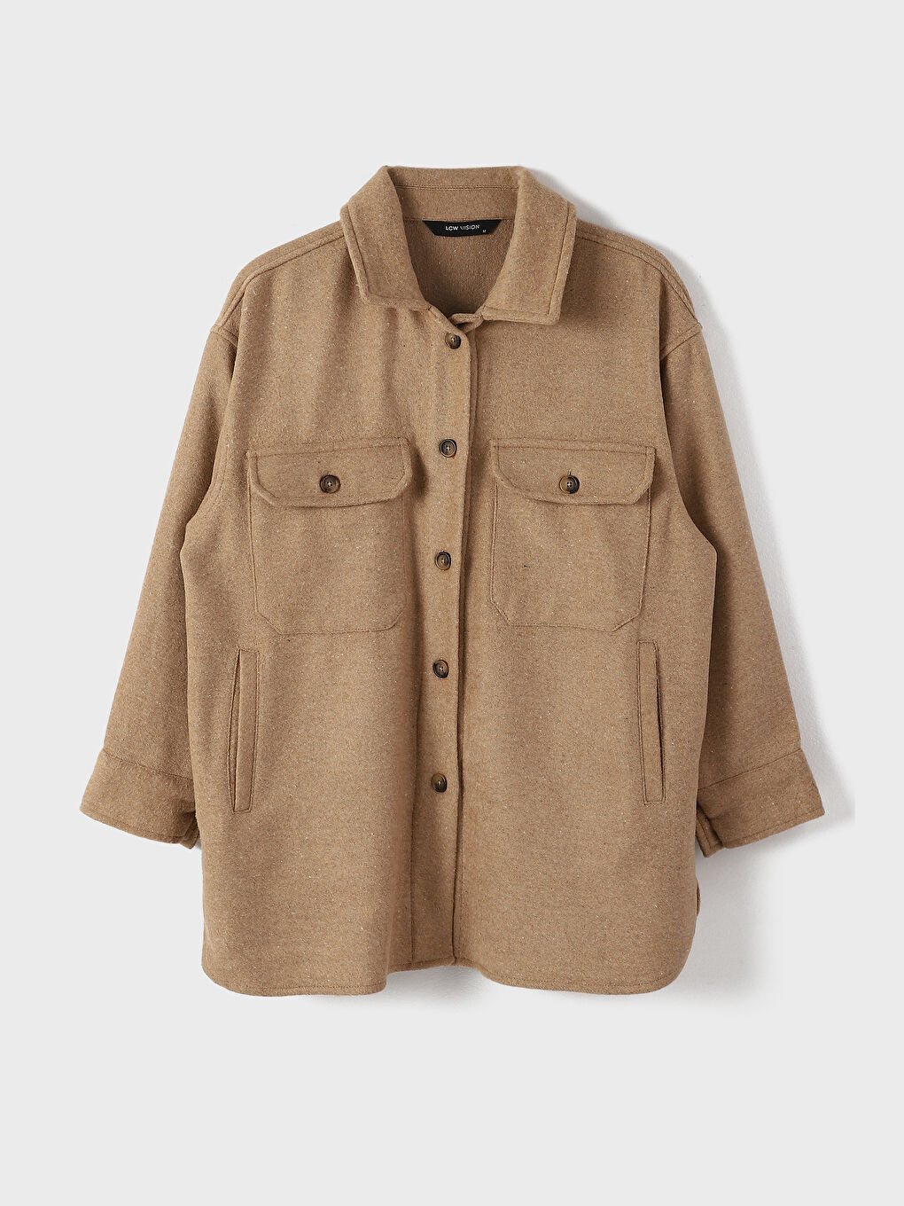 Oversize Women's Cachet Shirt Jacket -W4HS05Z8-R1K