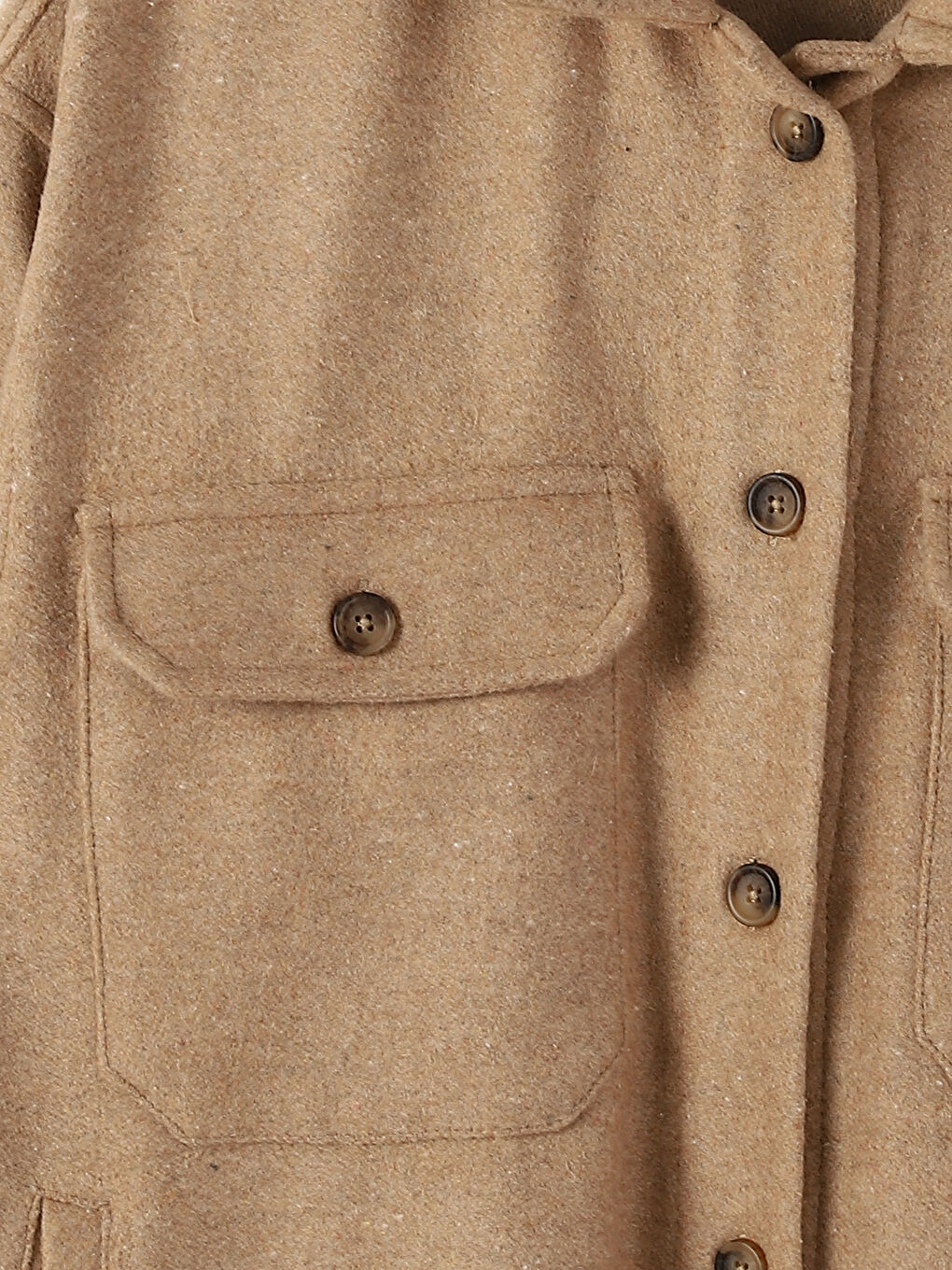 Oversize Women's Cachet Shirt Jacket -W4HS05Z8-R1K