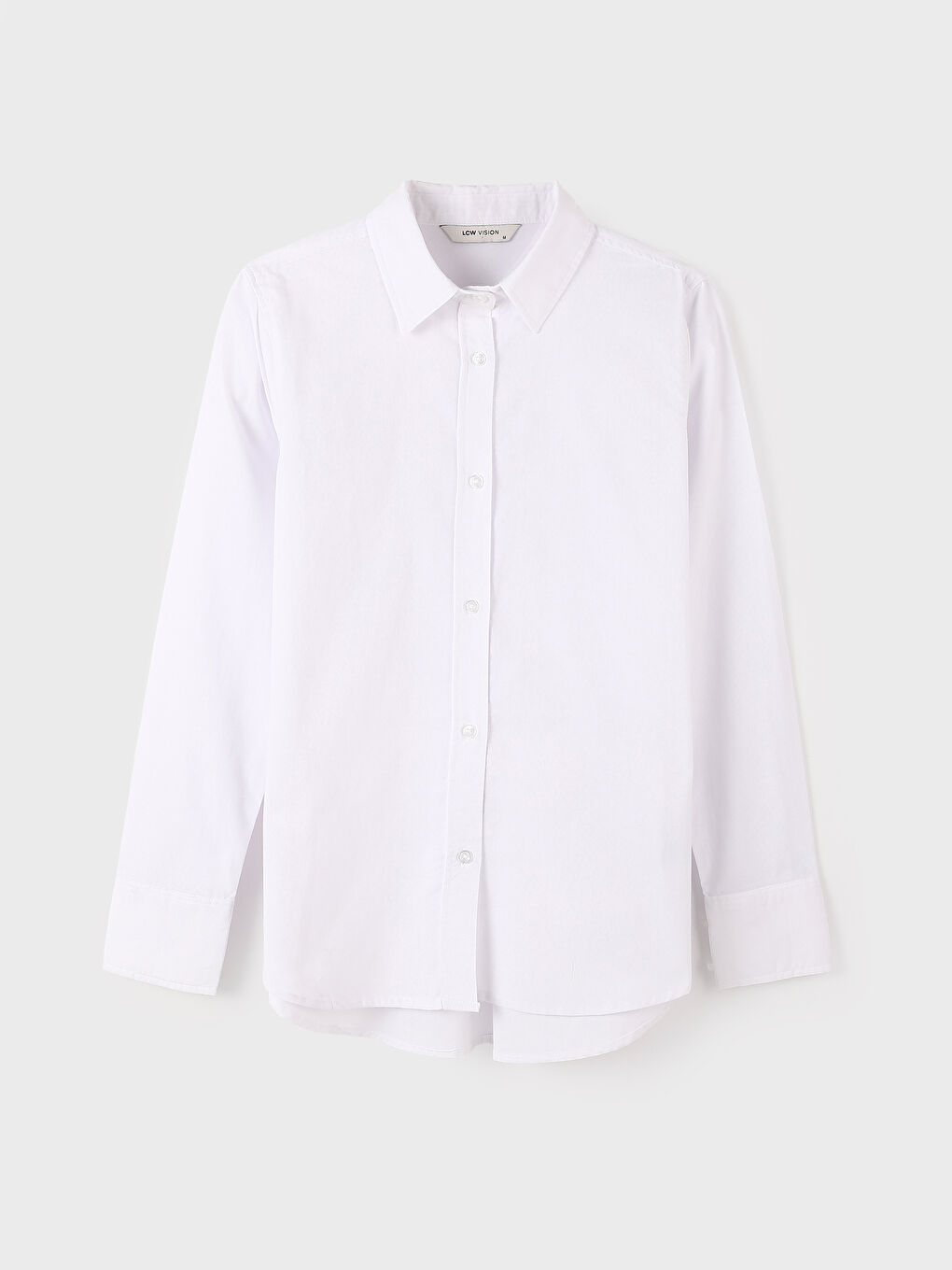 Plain Long Sleeve Dobby Women's Shirt