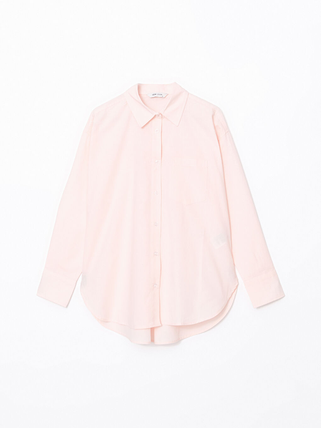 Oversize Poplin Women's Shirt-4