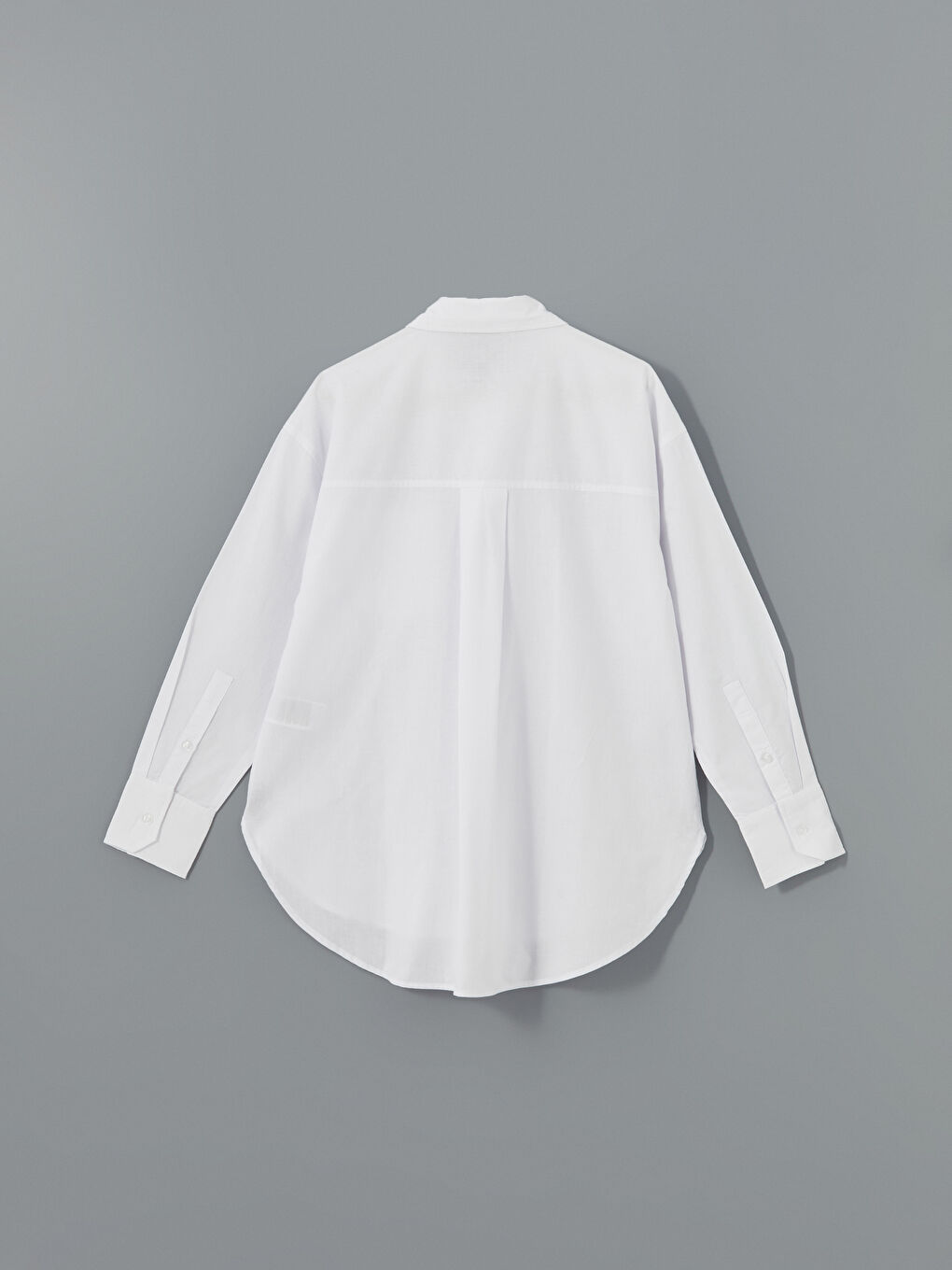Oversize Poplin Women's Shirt-5