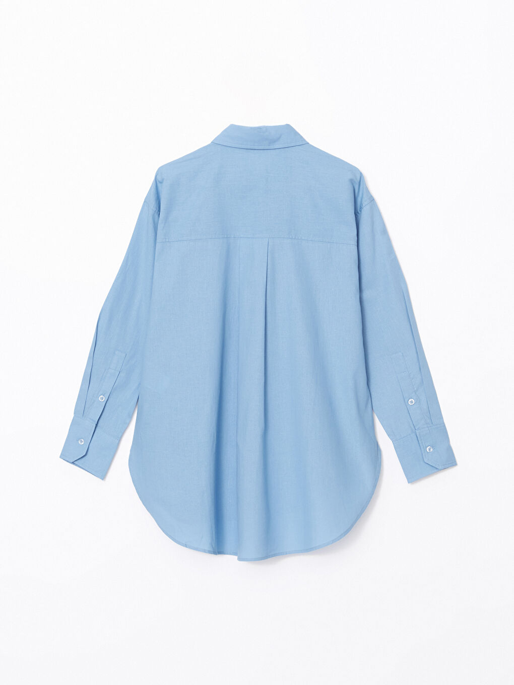 Oversize Poplin Women's Shirt-5