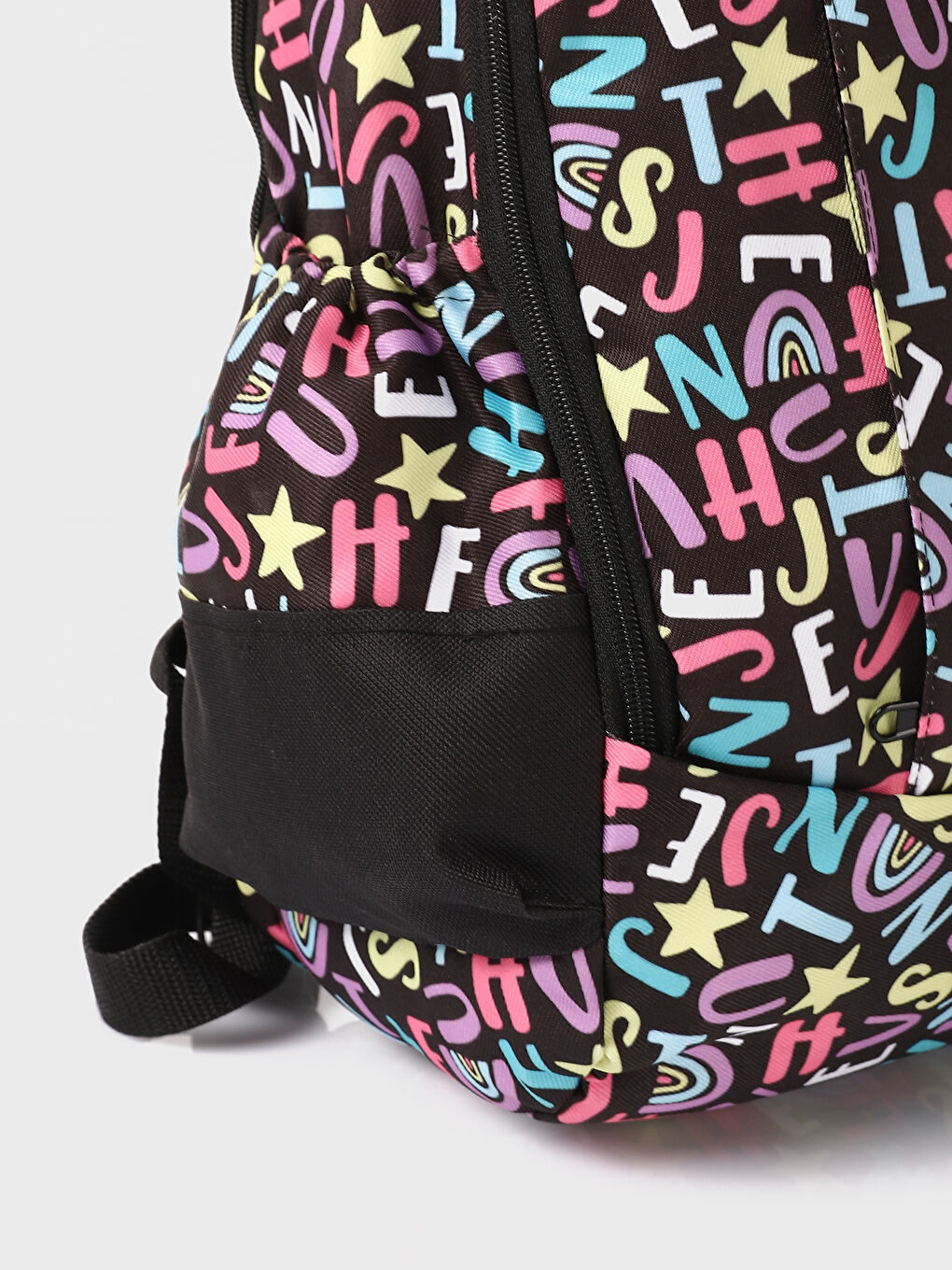 Printed Girls' School Bag-2