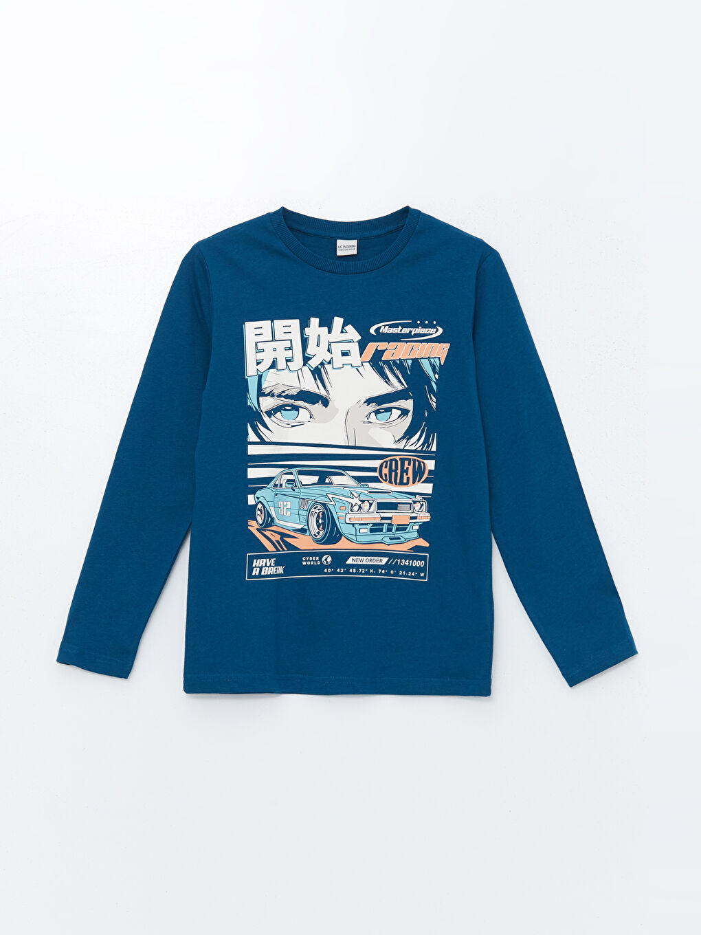 LCW Kids Crew Neck Boys' T-Shirt -W4HT58Z4-JRH