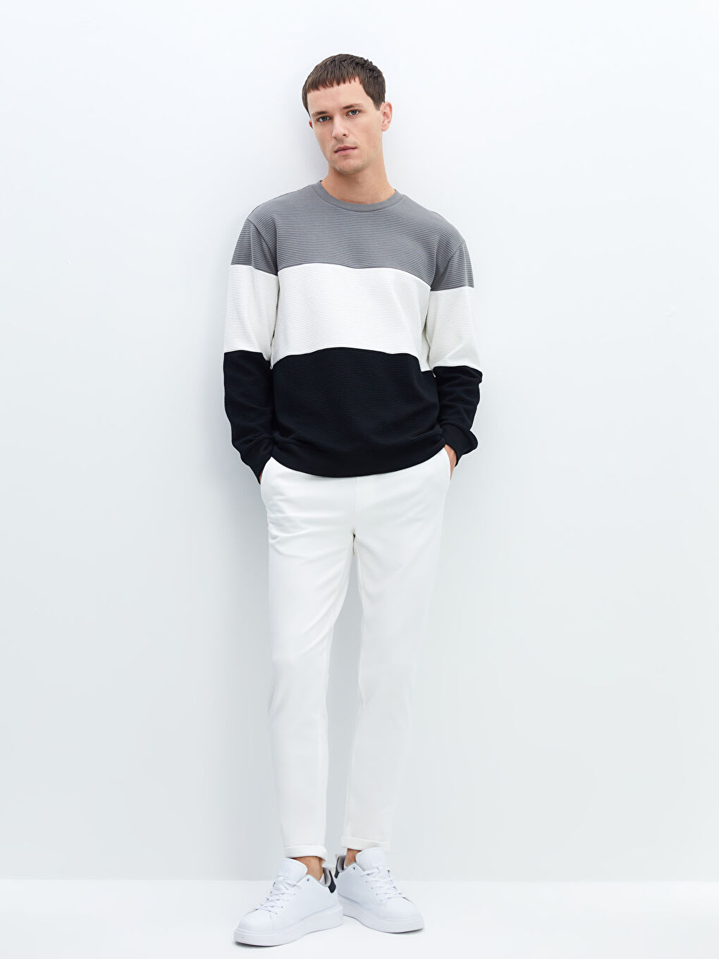 Slim Fit Men's Trousers-1