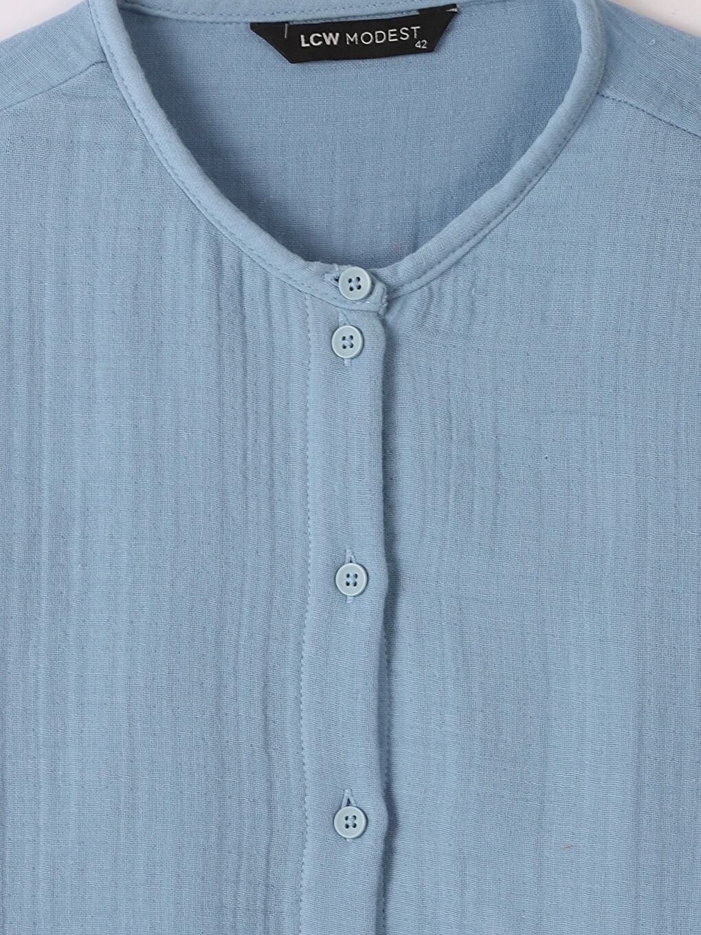 Balloon Sleeve Women's Plain Tunic-2