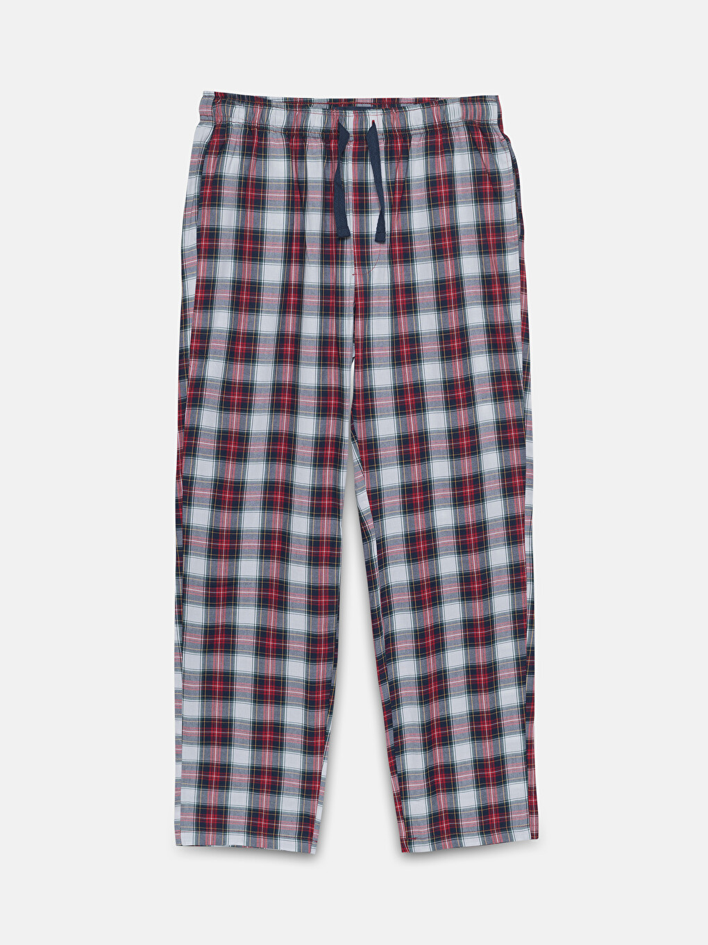 Standart Kalıp Ekose Erkek Pijama Alt