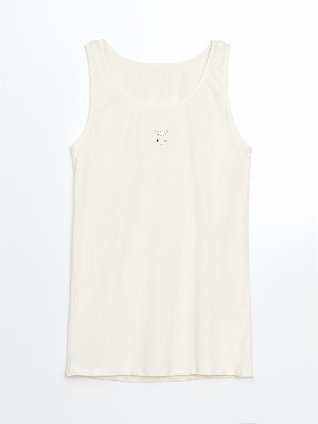 Karışık Bisiklet Yaka Kız Çocuk Atlet