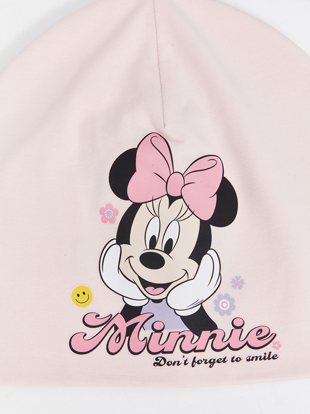 LCW ACCESSORIES Açık Pembe Minnie Mouse Baskılı Kız Çocuk Bere - 1