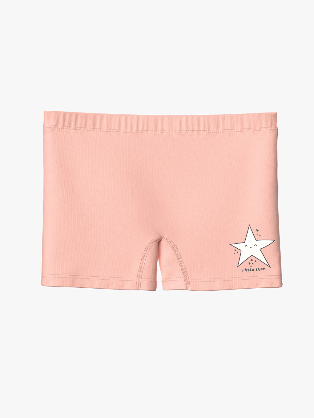 LCW Kids Pembe Baskılı Kız Çocuk Boxer