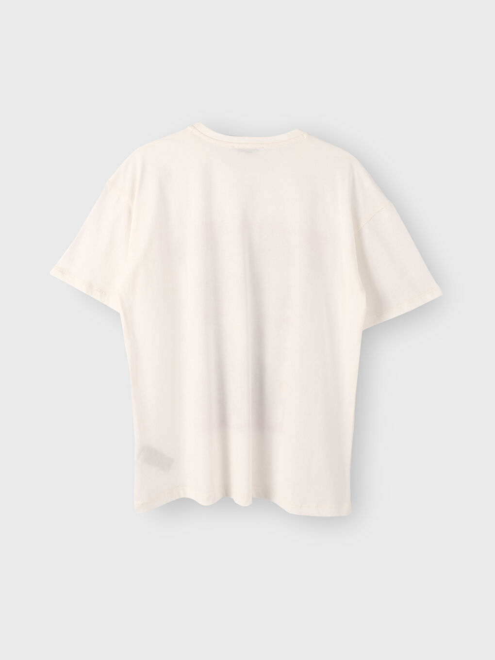 Crew Neck Printed Short Sleeve Women's T-Shirt-3