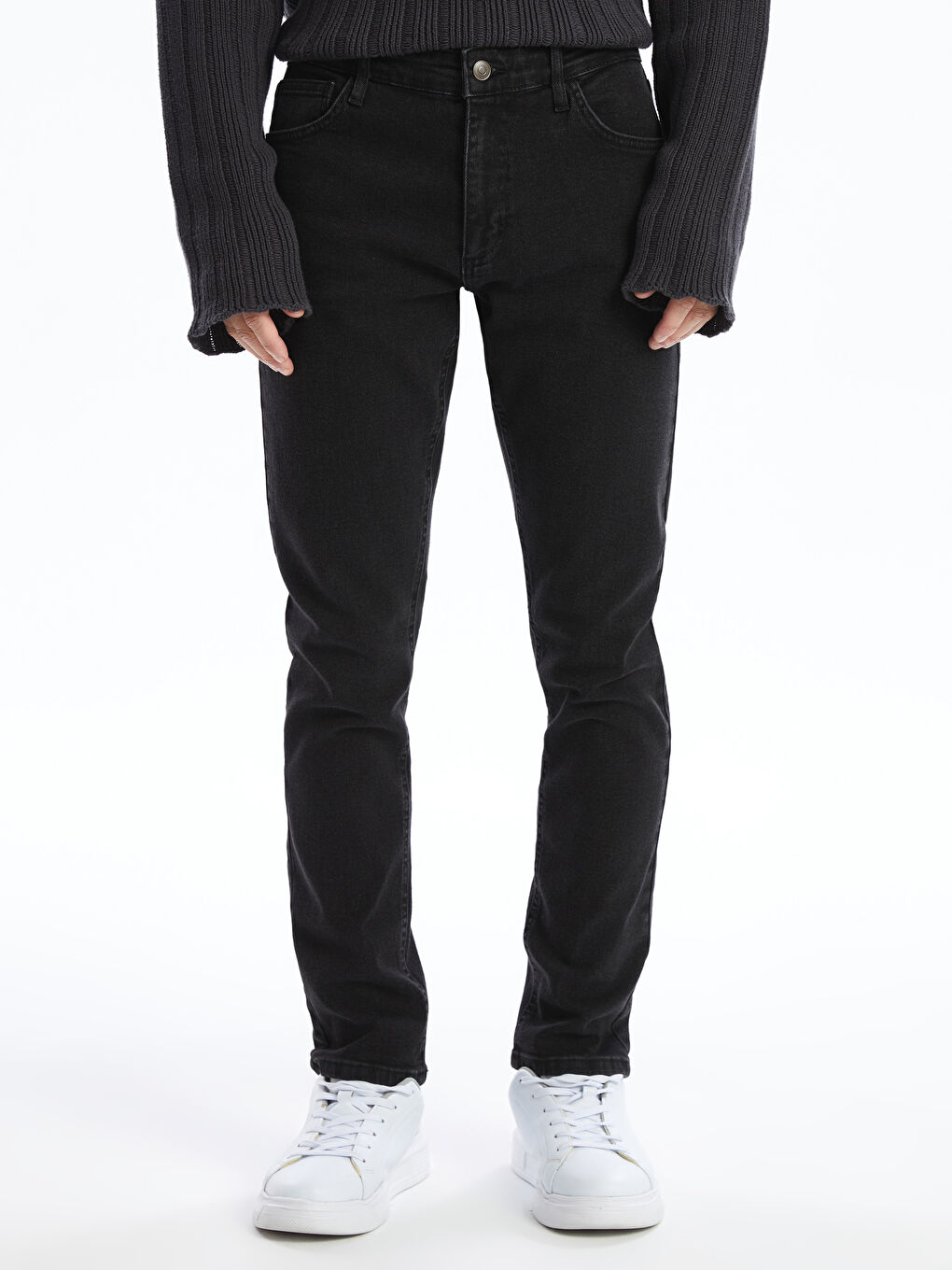 LCW ECO Gri Rodeo Slim Fit Erkek Jean Pantolon - 1