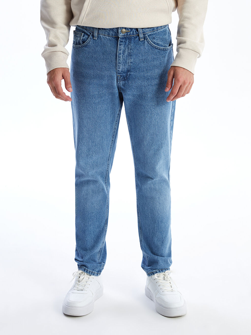 LCW ECO Açık İndigo Rodeo Regular Fit Erkek Jean Pantolon - 1