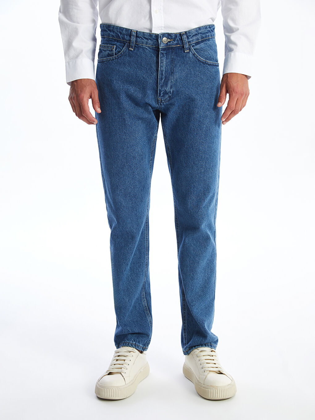 LCW ECO Açık İndigo Rodeo Regular Fit Erkek Jean Pantolon - 1