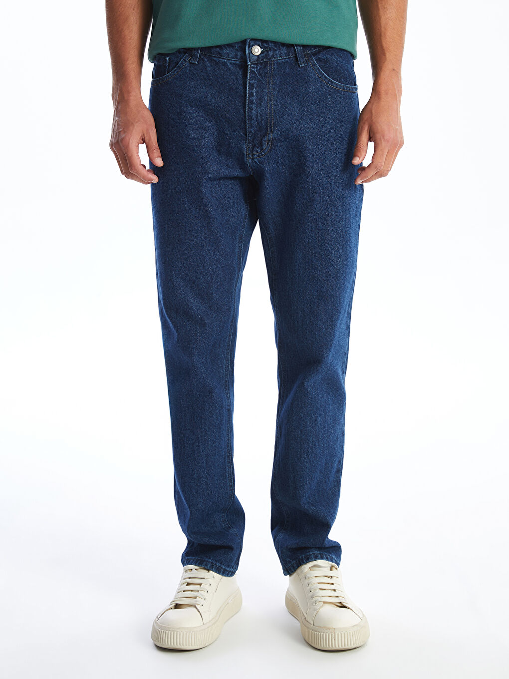 LCW ECO Orta İndigo Rodeo Regular Fit Erkek Jean Pantolon - 1