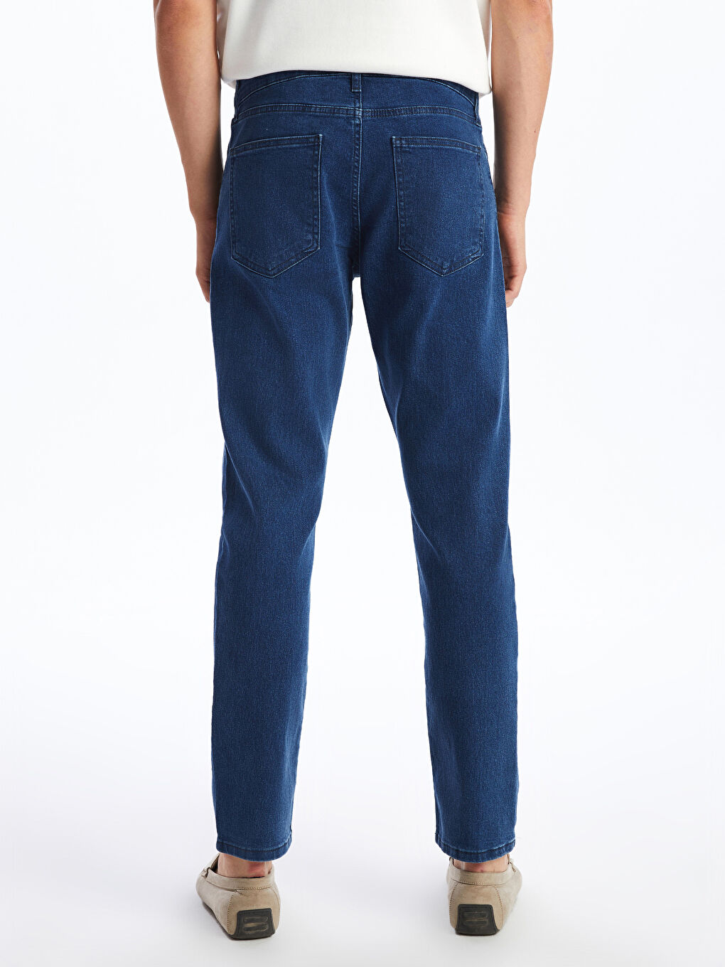 LCW ECO İndigo Slim Fit Erkek Jean Pantolon - 3