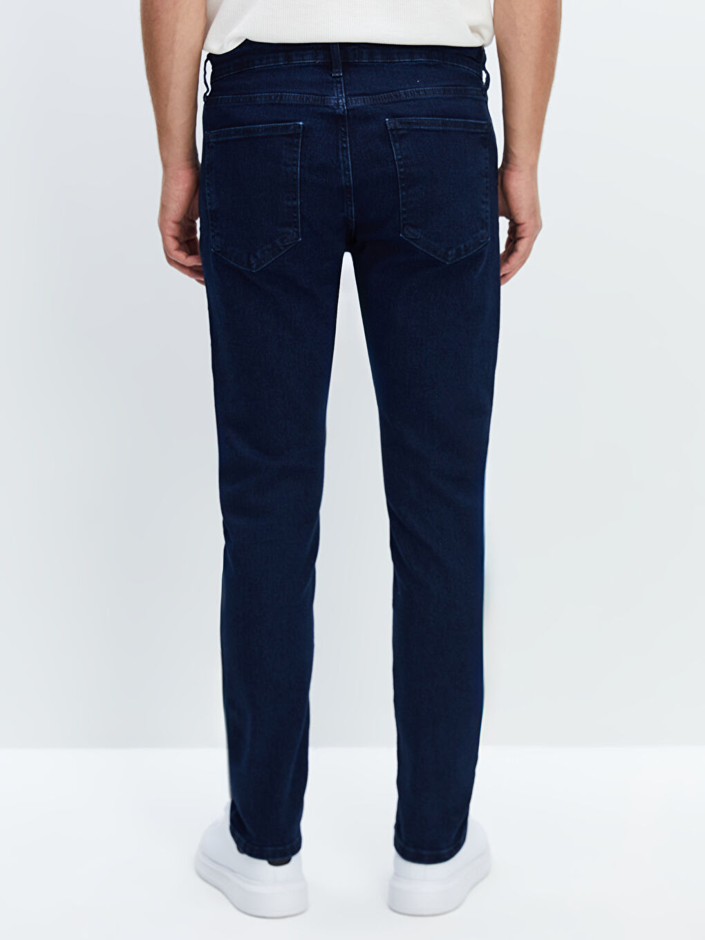 LCW ECO Koyu İndigo Slim Fit Erkek Jean Pantolon - 3