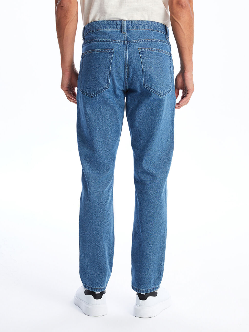 İndigo Regular Fit Erkek Jean Pantolon-3