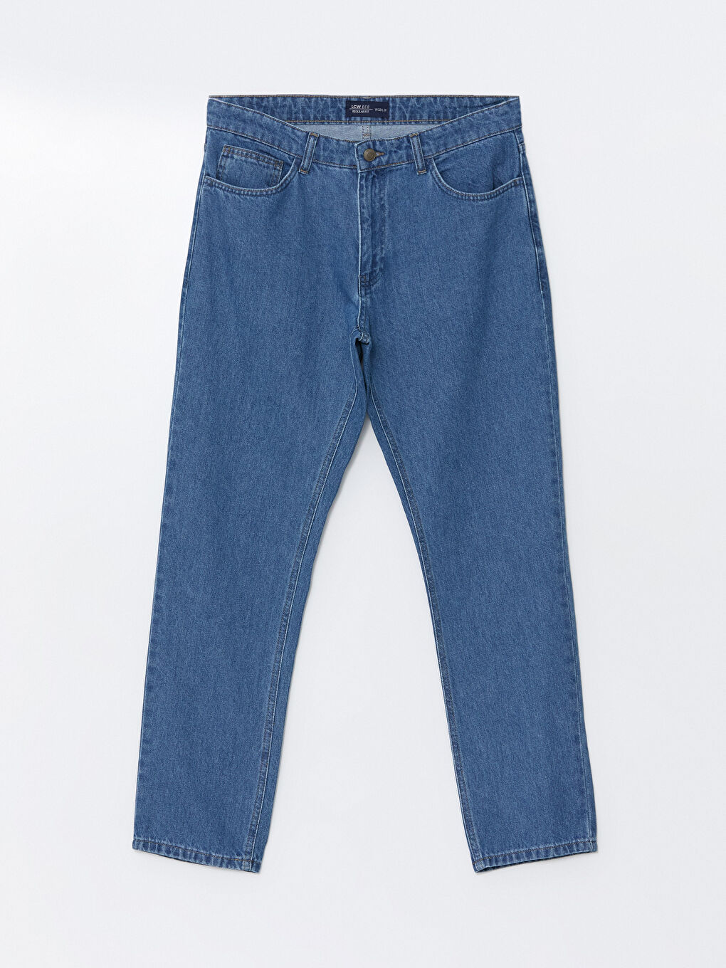 İndigo Regular Fit Erkek Jean Pantolon-4