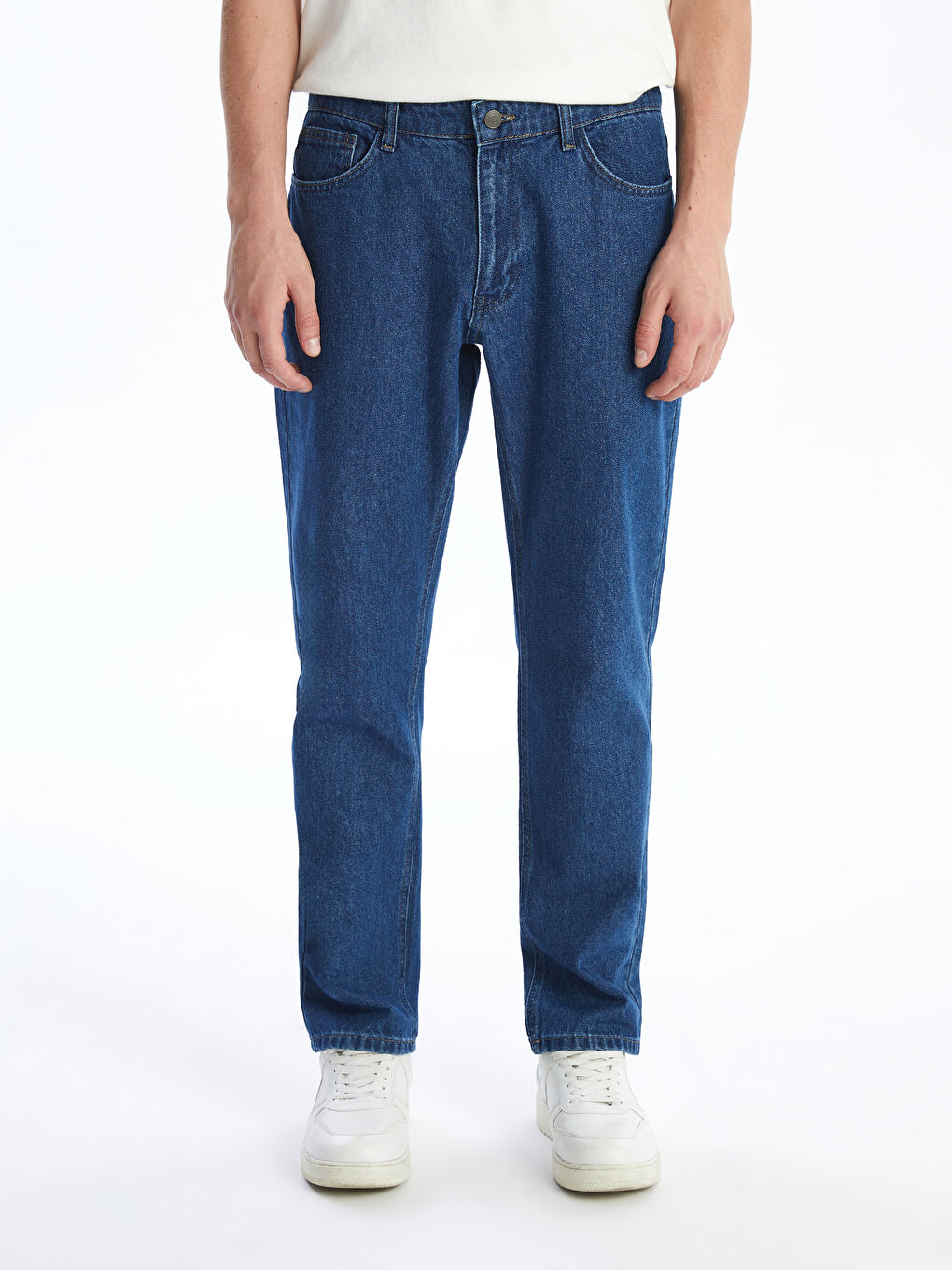 LCW ECO Orta İndigo Rodeo Regular Fit Erkek Jean Pantolon - 1