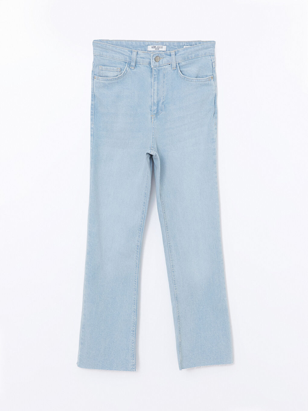 LCW Jeans İndigo Mars Flare Kadın Jean Pantolon - 4