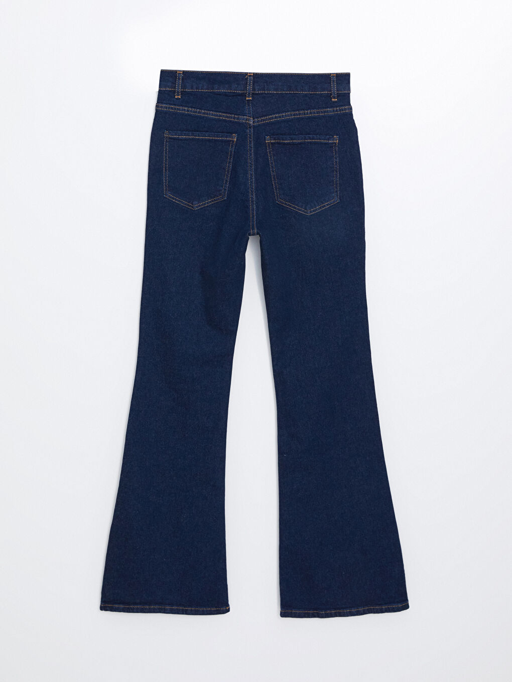 LCW Jeans Koyu Rodeo Mars Flare Kadın Jean Pantolon - 5