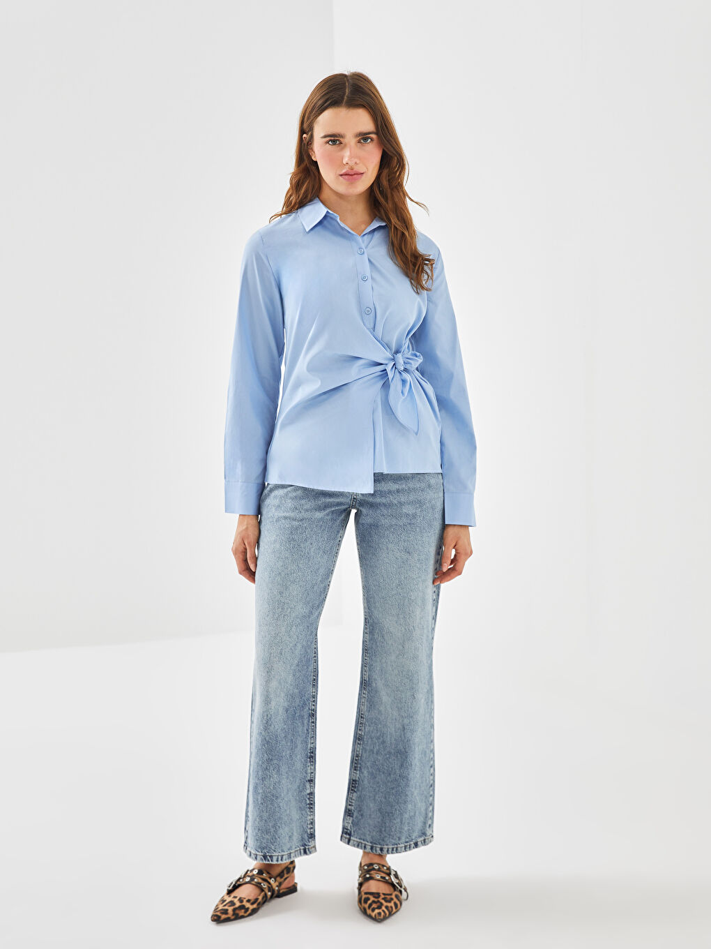 LCW Jeans Wideleg Women's Jeans -W4I143Z8-507