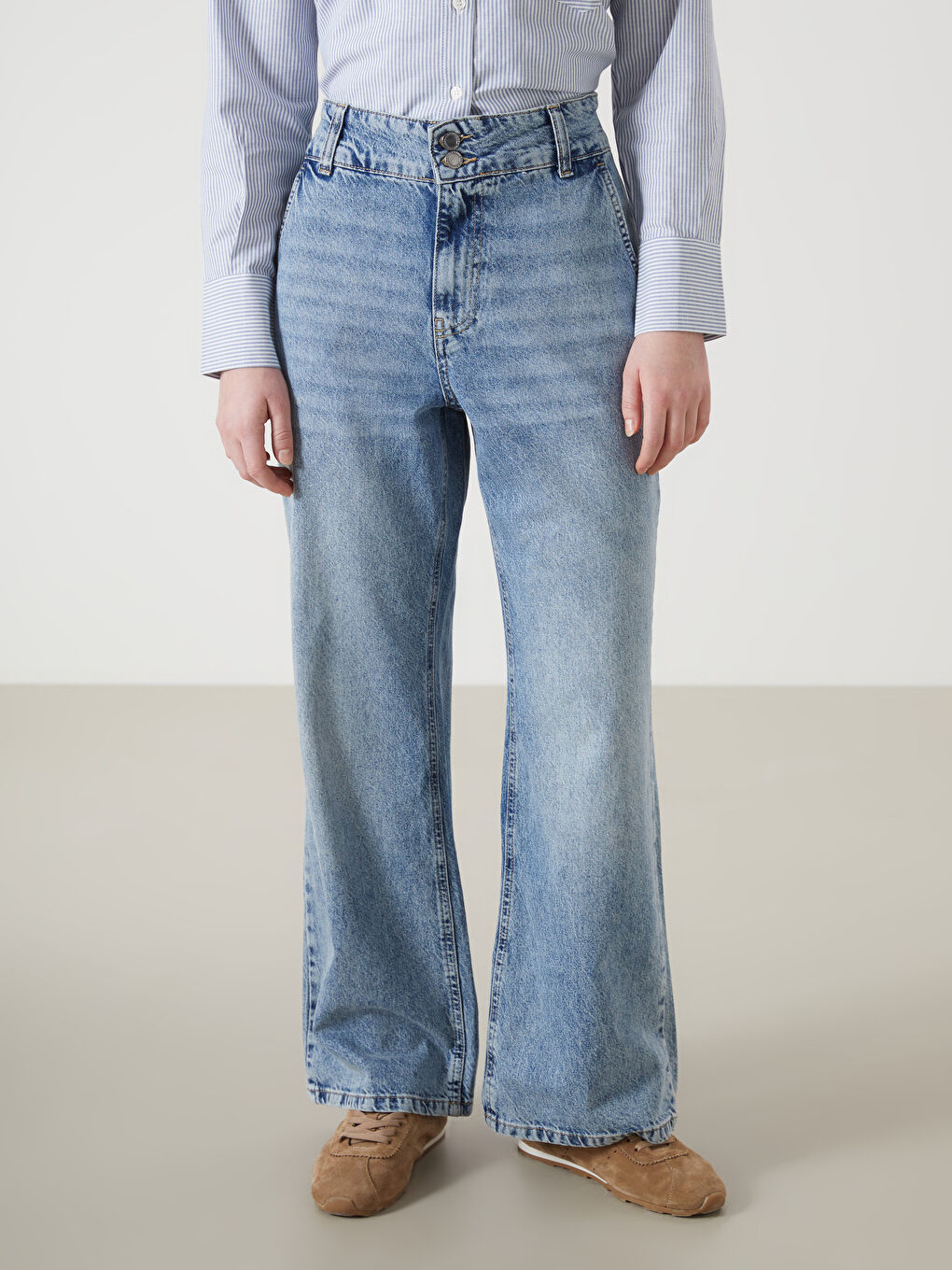 LCW Jeans Wideleg Women's Jeans -W4I143Z8-507