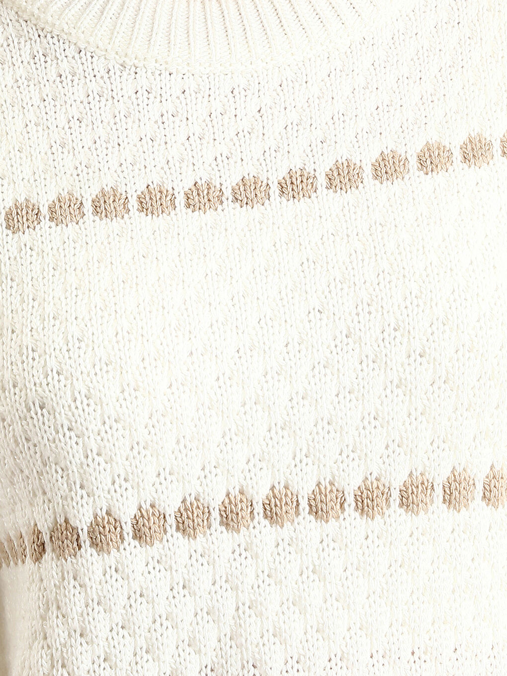 بلوفر ياقة دائرية للسيدات-2