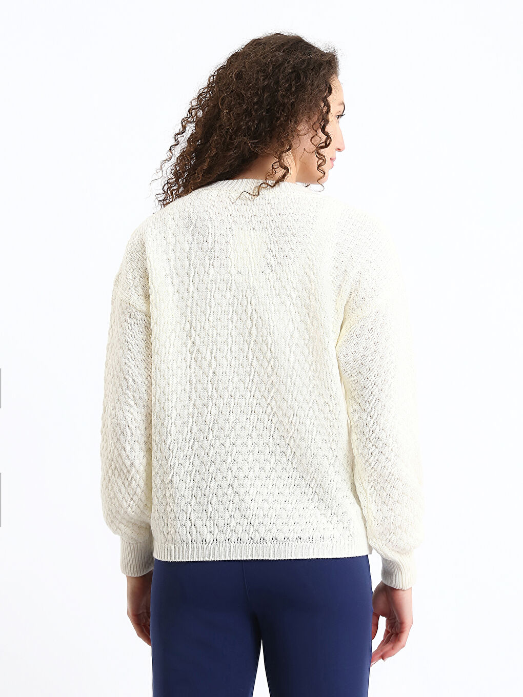 Crew Neck Women's Sweater-4