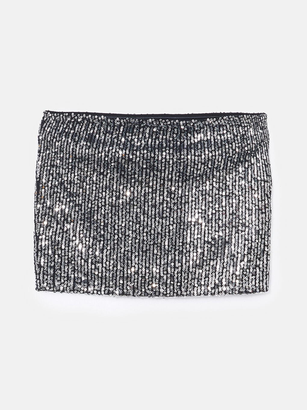 XSIDE Schulterfreies Pailletten Bauchfreies Top für Damen -W4I237Z8-HZA