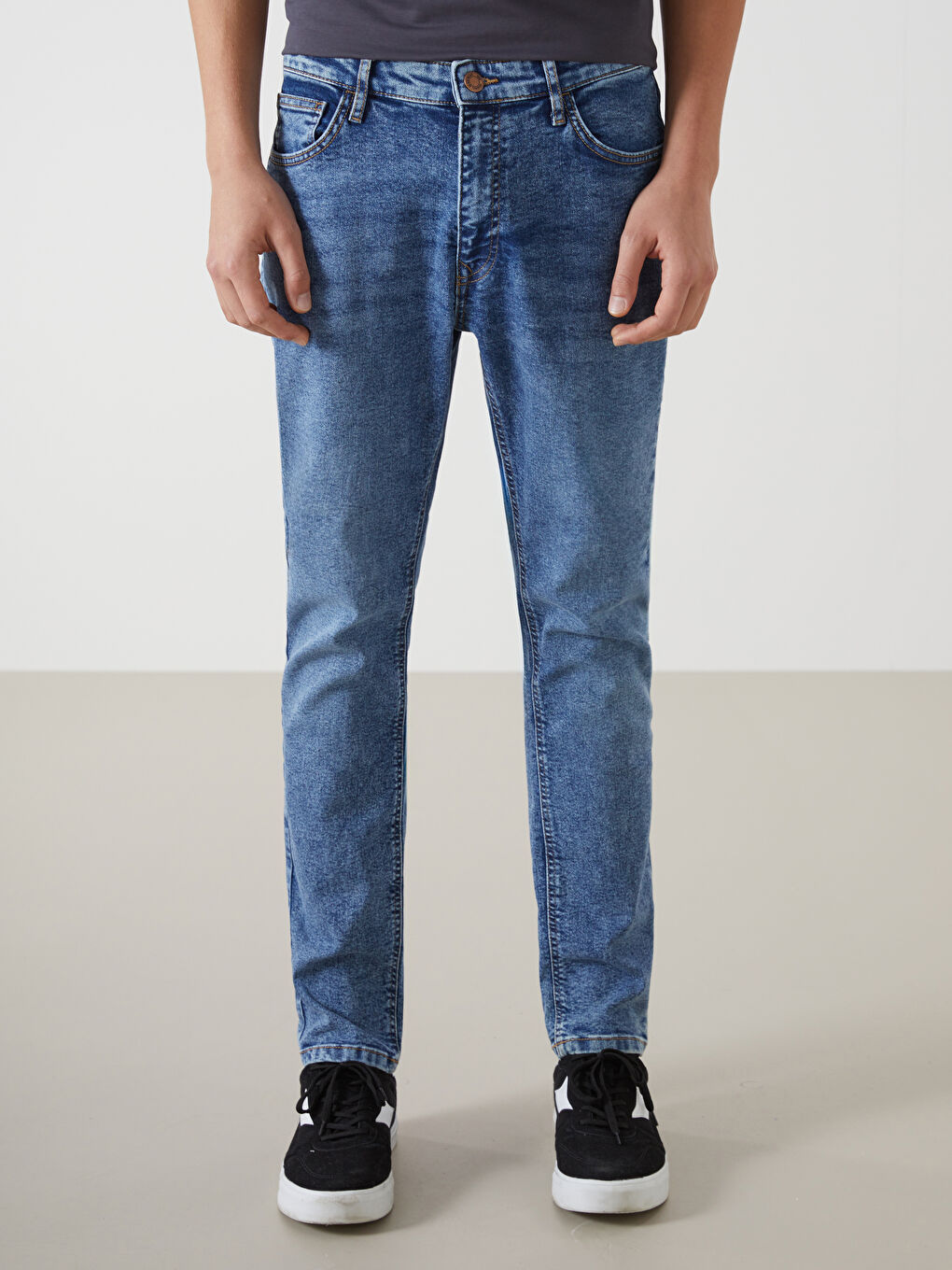 LCW Jeans 750 جينز سليم فيت رجال -W4I254Z8-H45