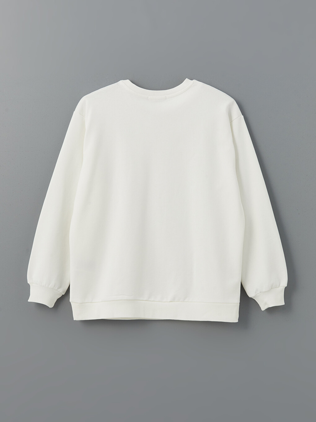 Sweat-shirt Surdimensionné Col Rond Manches Longues Imprimé Pour Hommes-5
