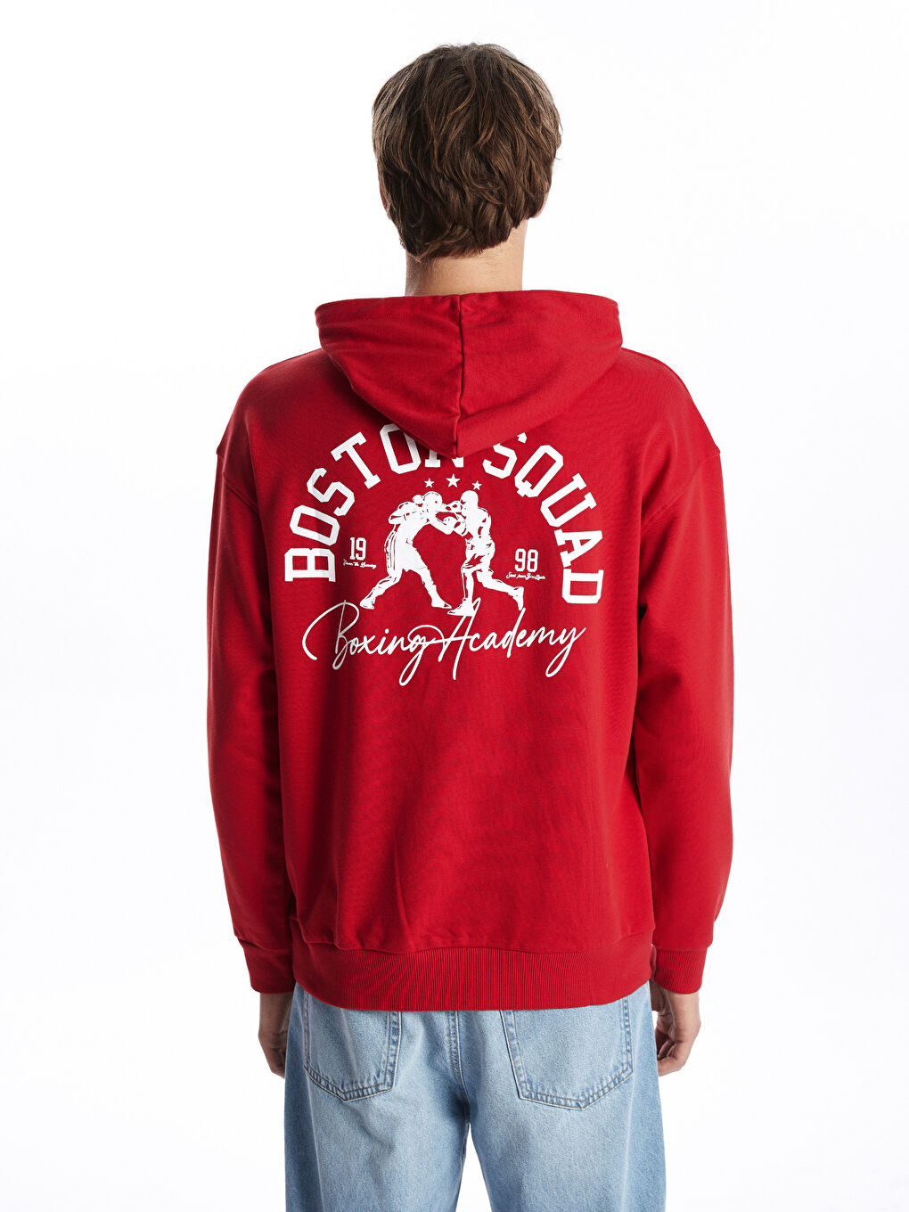 Long Sleeve Printed Men's Hoodie-3