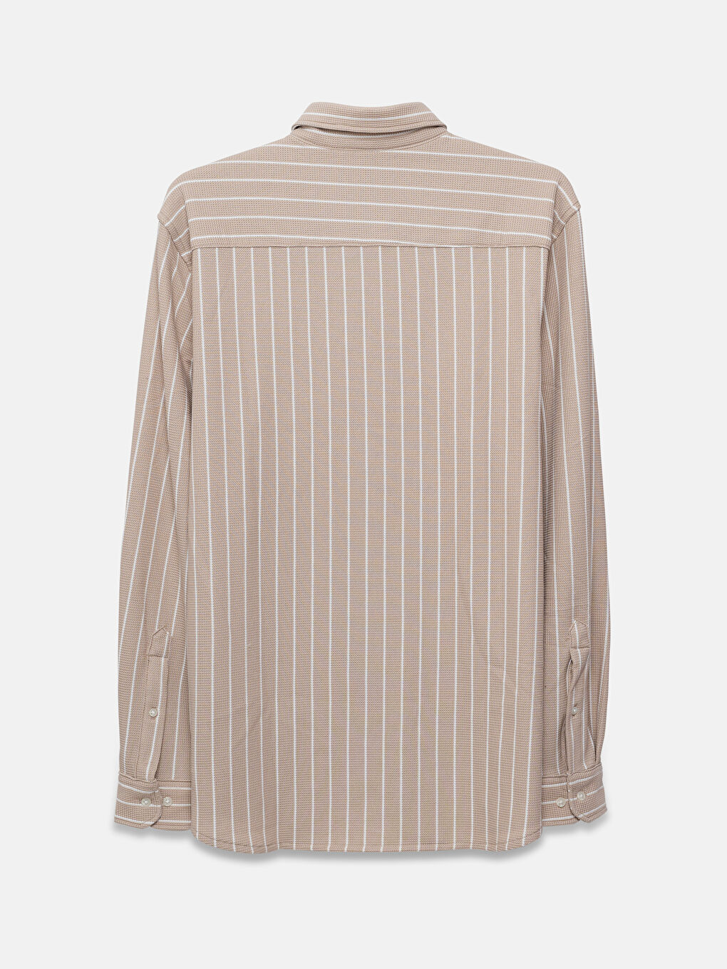 SOUTHBLUE Slim Fit Long Sleeve Striped Men's Shirt -W4I311Z8-LE8