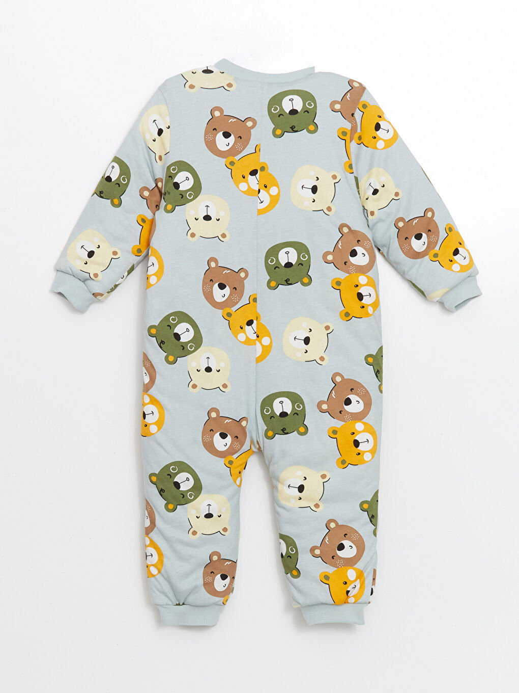 Gri 2.5 Tog Baskılı Erkek Bebek Uyku Tulumu-1