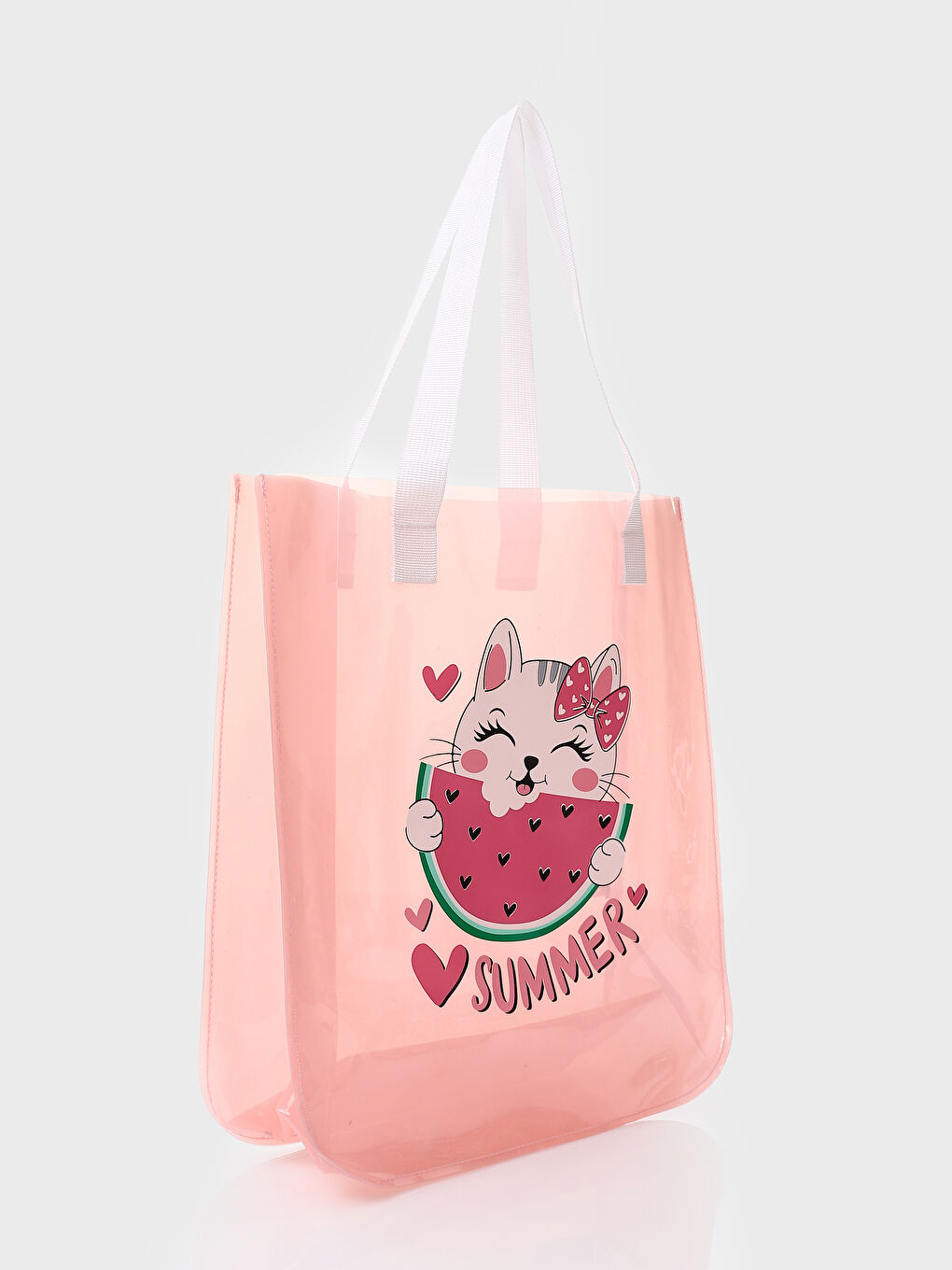 Cat Printed Shopping Bag-1