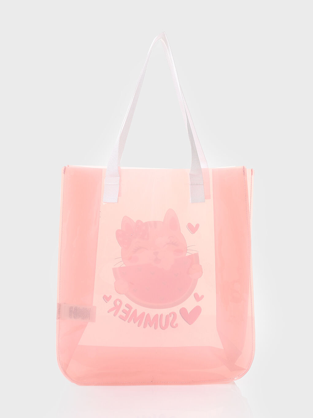 Cat Printed Shopping Bag-3