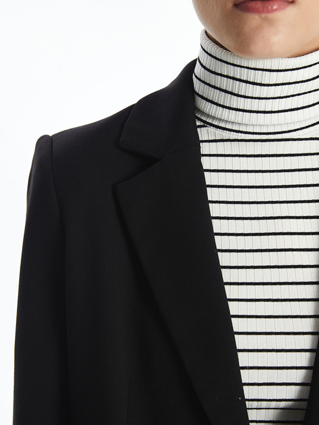 LCW Vision Loose Fit Women's Blazer Jacket -W4I786Z8-CVL