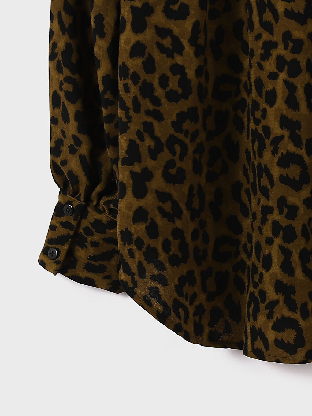 قميص نسائي واسع الحجم بطبعة النمر-3